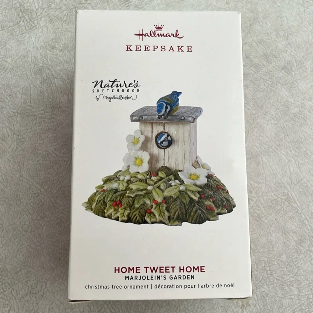 Hallmark nature sketchbook marjolein gardens ornament brand new